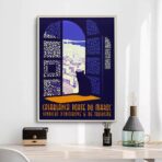 vintage marokko poster