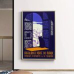 vintage marokko poster