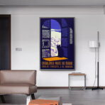 vintage marokko poster