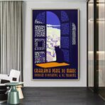 vintage marokko poster