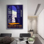 vintage marokko poster