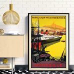 poster marseille vintage 1