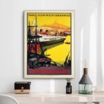 poster marseille vintage 1