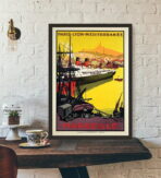 poster marseille vintage 1