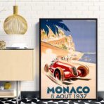 plakat monaco 1937