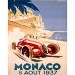 plakat monaco 1937