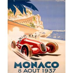 plakat monaco 1937