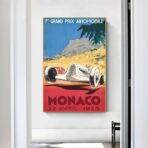 poster monaco grand prix 1