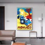 poster monaco vintage 1