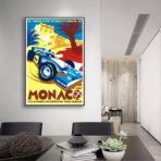 poster monaco vintage 1