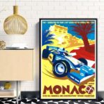 poster monaco vintage 1