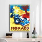 poster monaco vintage 1