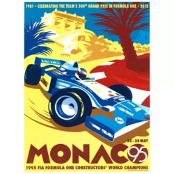 poster monaco vintage 1