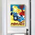 poster monaco vintage 1