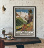 vintage mont blanc poster 2