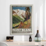 vintage mont blanc poster 2