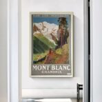 vintage mont blanc poster 2