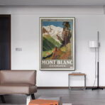 vintage mont blanc poster 2
