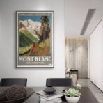 vintage mont blanc poster 2