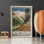 vintage mont blanc poster 2