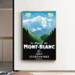poster mont blanc 1