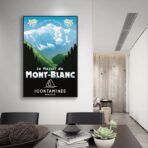 poster mont blanc 1
