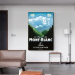 poster mont blanc 1