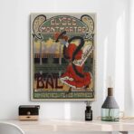 poster montmartre vintage 1