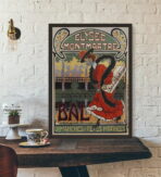 poster montmartre vintage 1