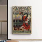 poster montmartre vintage 1