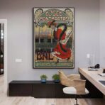 poster montmartre vintage 1