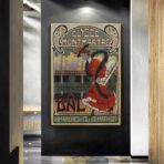 poster montmartre vintage 1