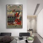 poster montmartre vintage 1