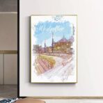 poster montpellier vintage 1