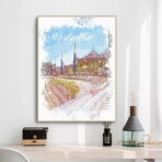poster montpellier vintage 1
