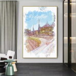 poster montpellier vintage 1