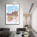 poster montpellier vintage 1