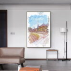 poster montpellier vintage 1