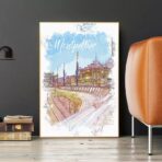 poster montpellier vintage 1