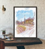 poster montpellier vintage 1