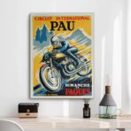 vintage motorrad poster 1