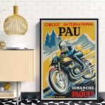 vintage motorrad poster 1