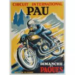 vintage motorrad poster 1