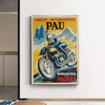 vintage motorrad poster 1