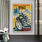vintage motorrad poster 1