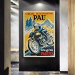 vintage motorrad poster 1