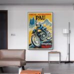 vintage motorrad poster 1