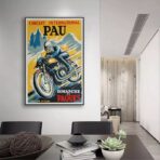 vintage motorrad poster 1