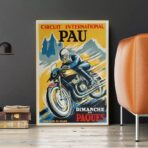 vintage motorrad poster 1