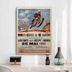 vintage motocross poster 1
